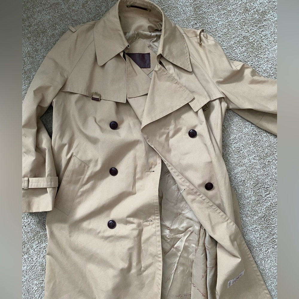 Vintage Etienne Aigner belted trench Size Womens 16